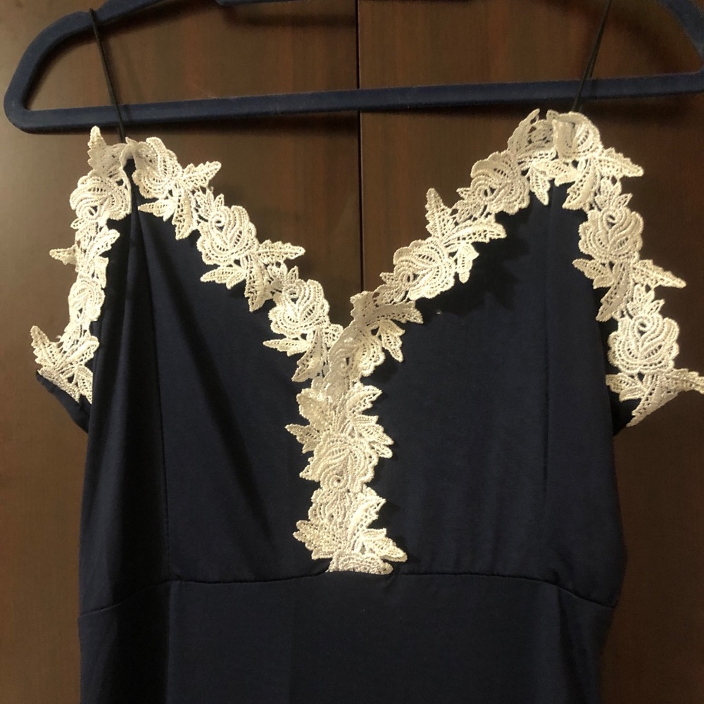 Sexy Dress with Leaves Pattern